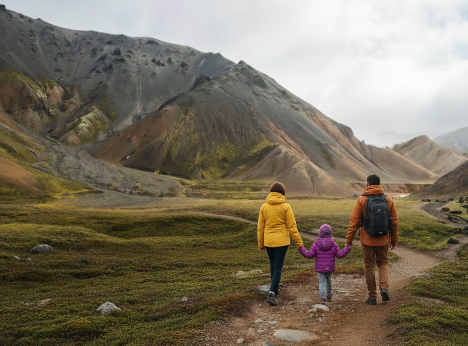 Iceland Family tour kids friendly