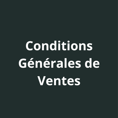 Conditions Générales de Ventes